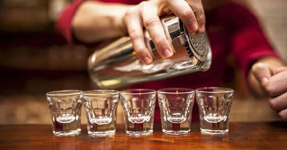 Les arrêts d'alcool peuvent se saouler