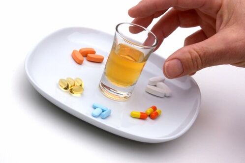 Comprimés et alcool après avoir retiré la vésicule biliaire